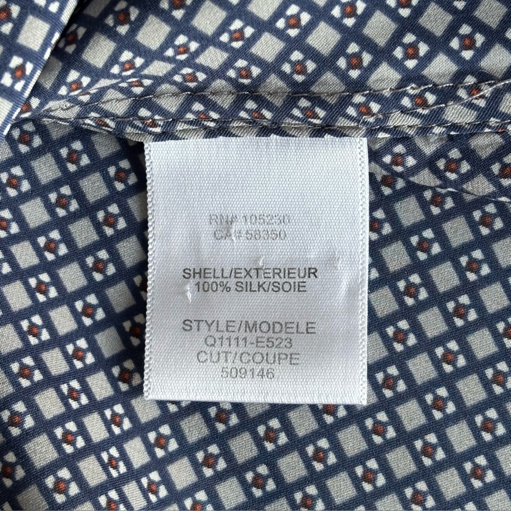 Equipment Patterned Button Down Shirt - image 7